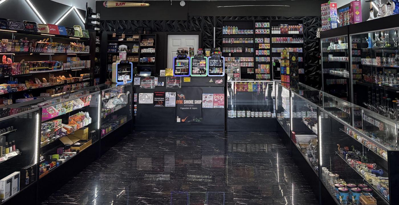 Vybe Smoke Shop interior